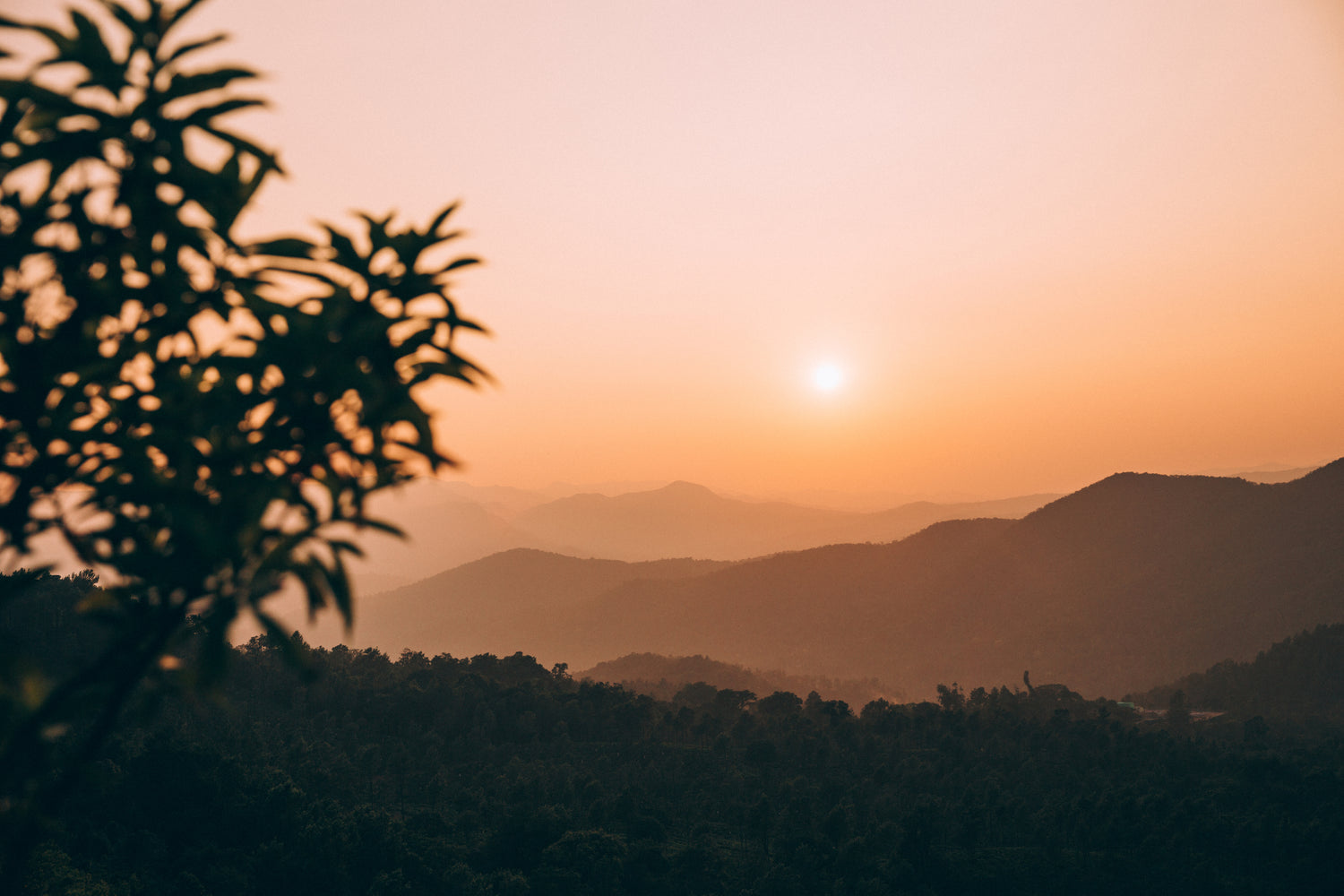 Smoky Mountain Sunrise in East Tennesee